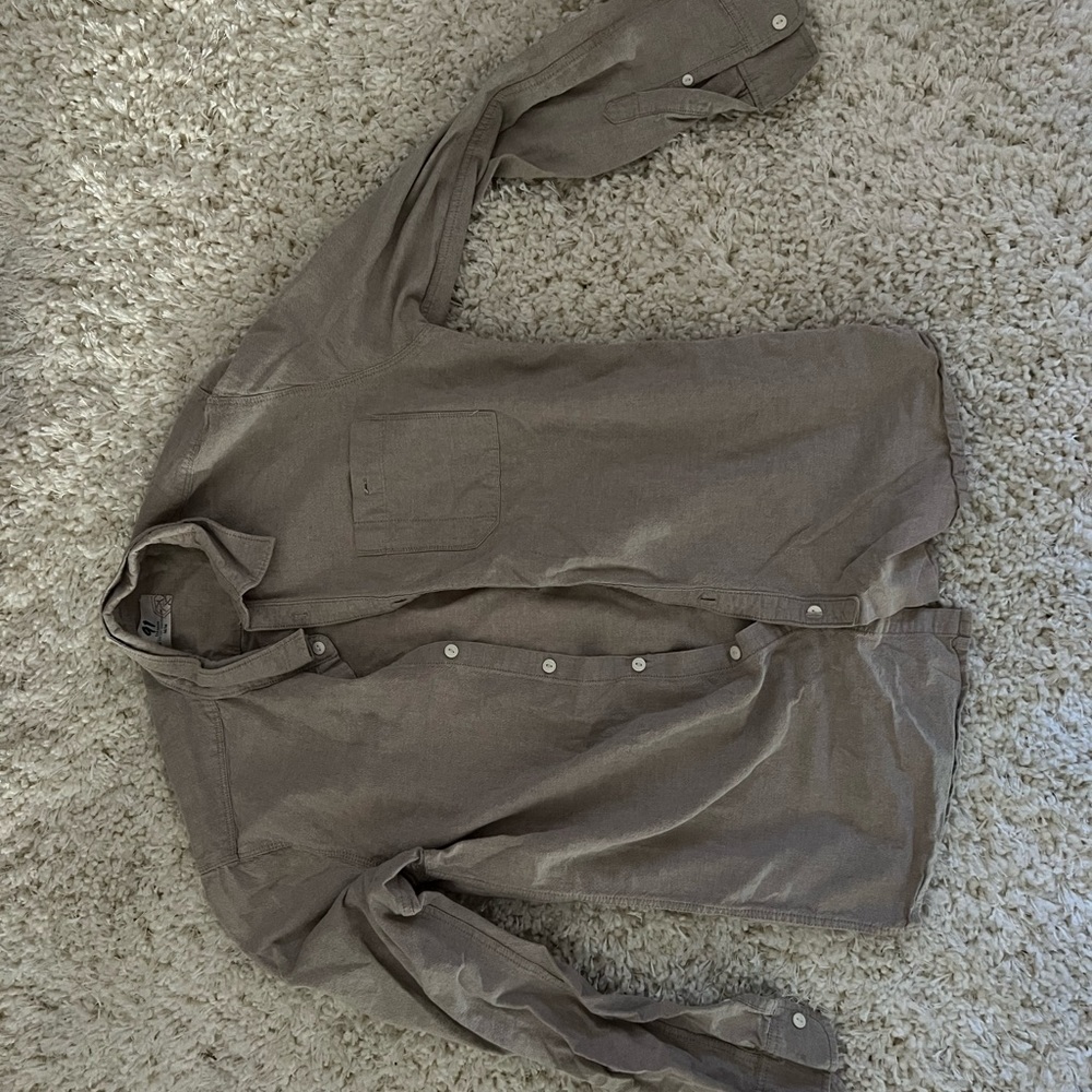 Beige Button Down - image 1